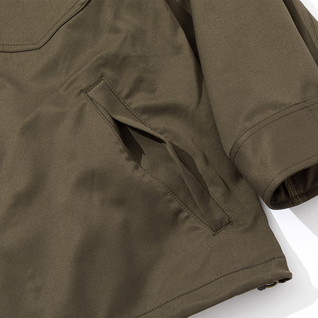 WIDE ZIP BLOUSON