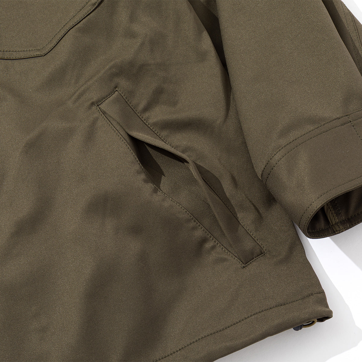 WIDE ZIP BLOUSON