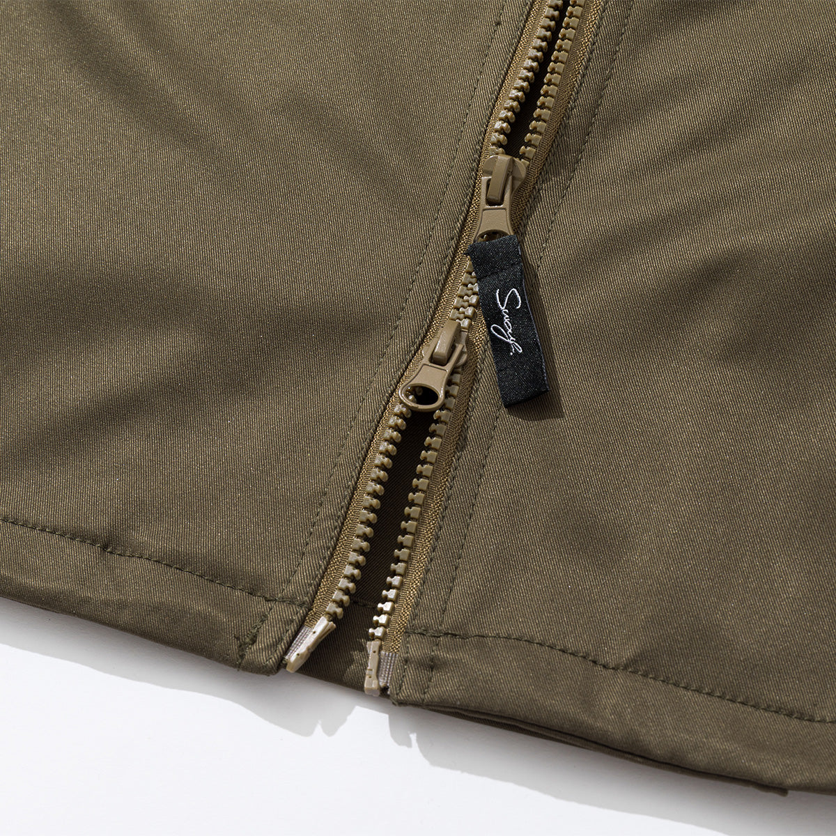 WIDE ZIP BLOUSON