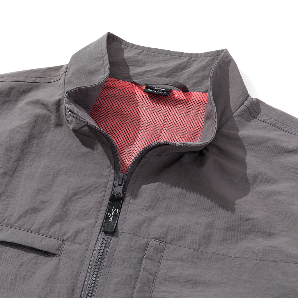 STAND COLLAR BLOSON
